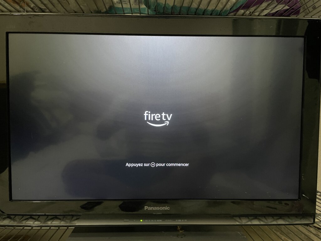 fire tv stick設定画面
